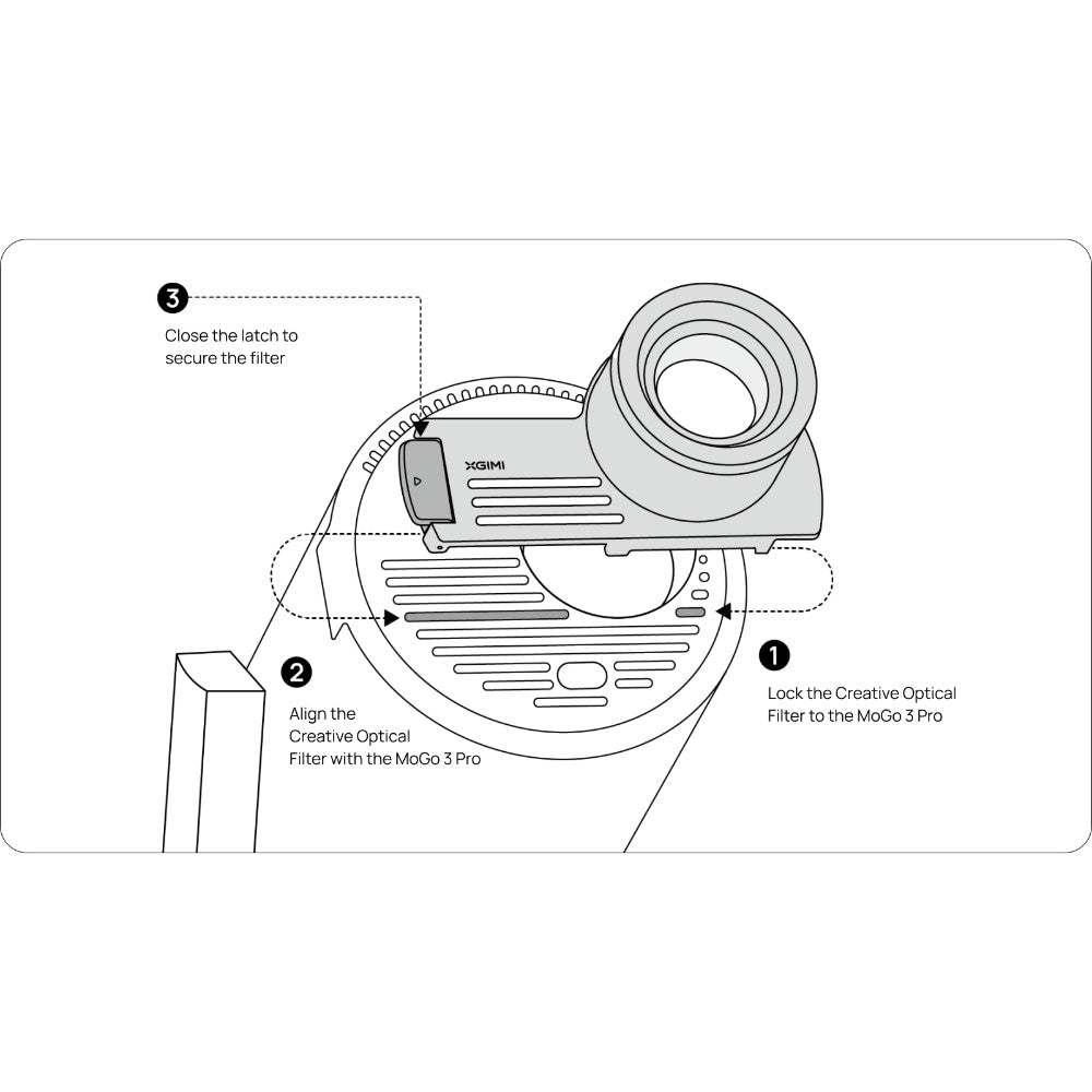 Creative Optical Filter for MoGo Pro 3