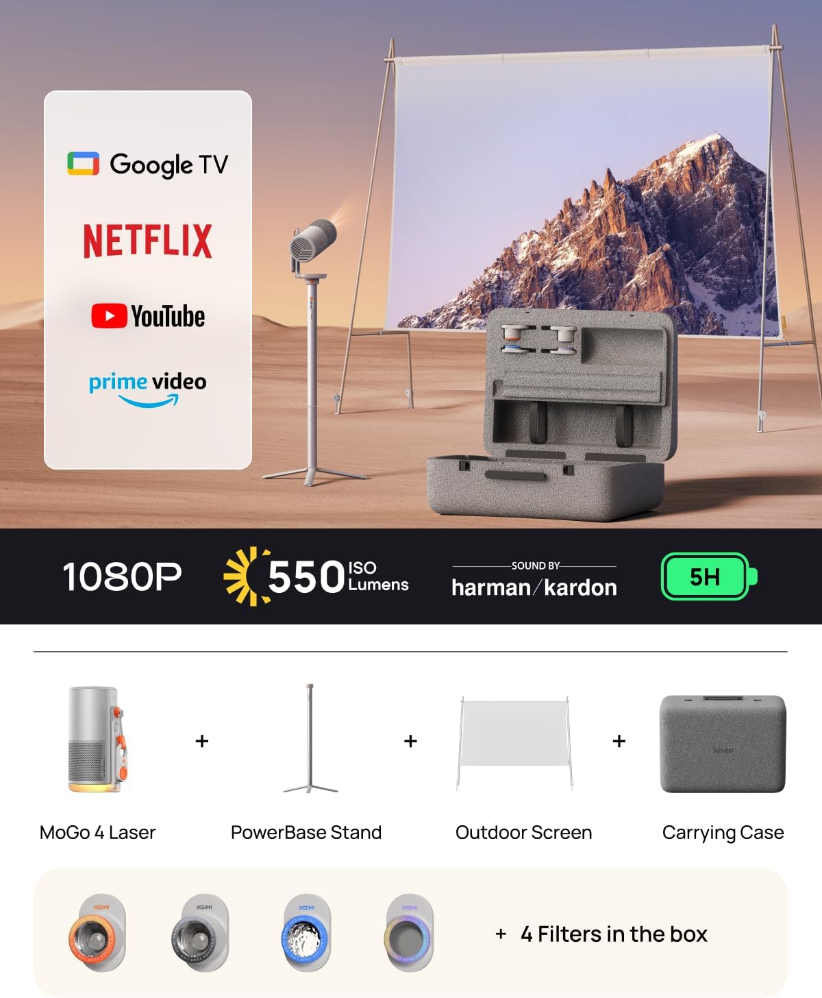 MoGo 4 Laser Outdoor Set