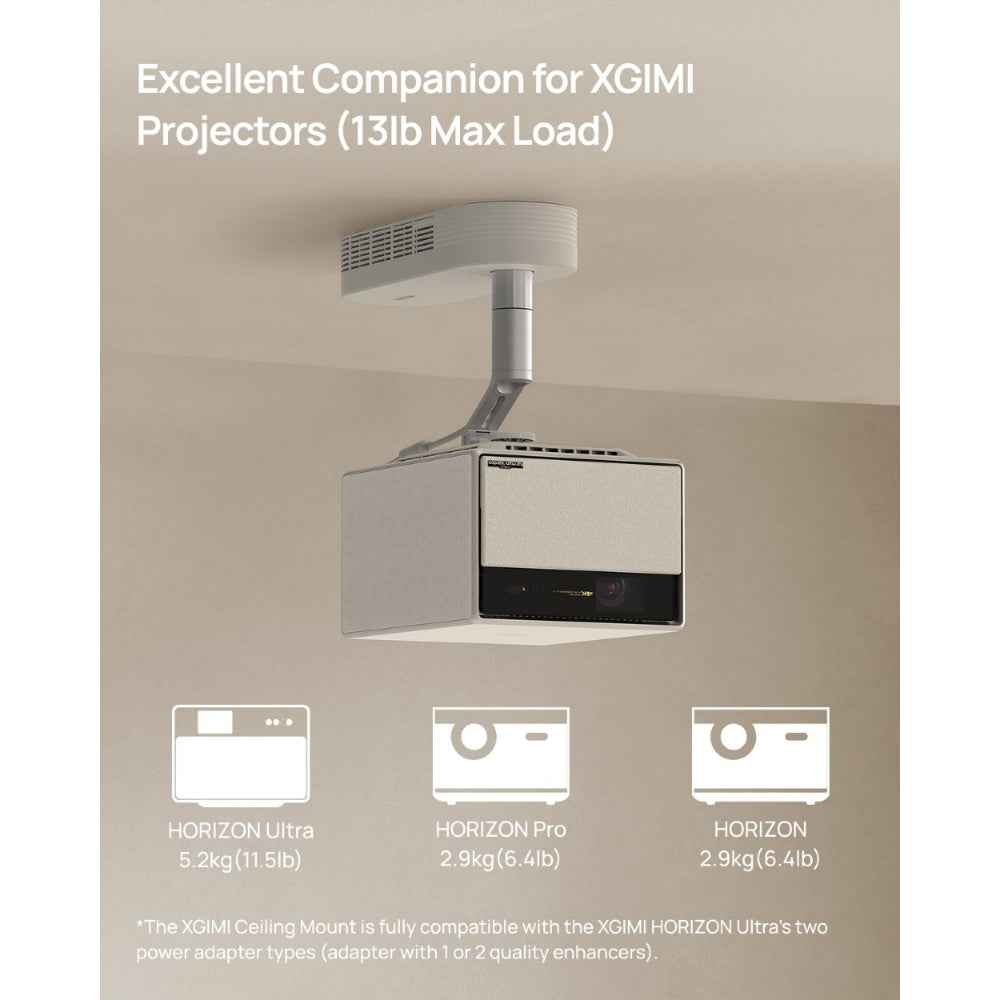 XGIMI Ceiling Mount, for Elfin, Mogo, Halo, Horizon, Horizon 20 Series