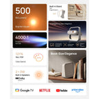 Elfin Plus (Google TV) - Portable Smart Projector