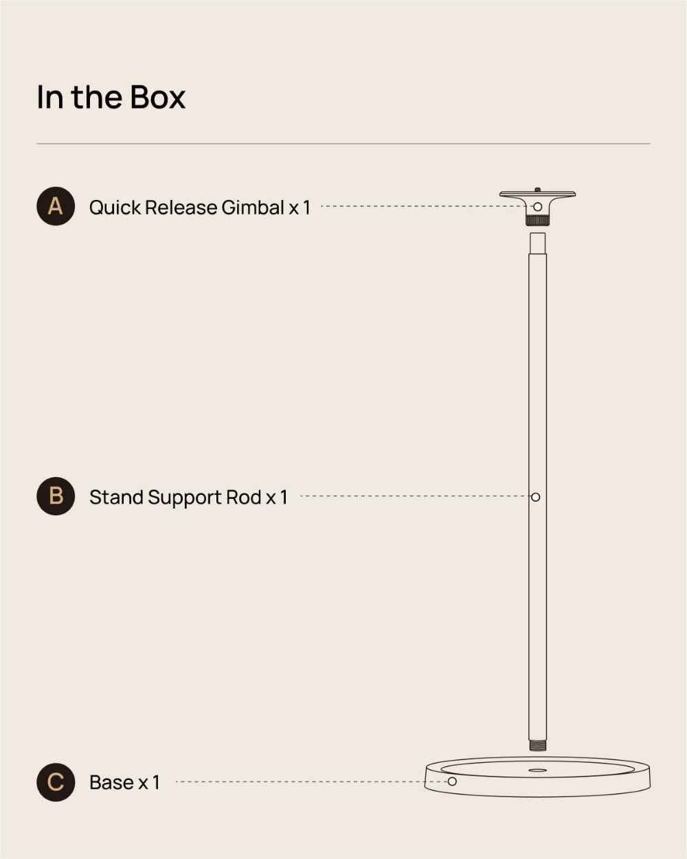 XGIMI Horizon S Series Floor Stand