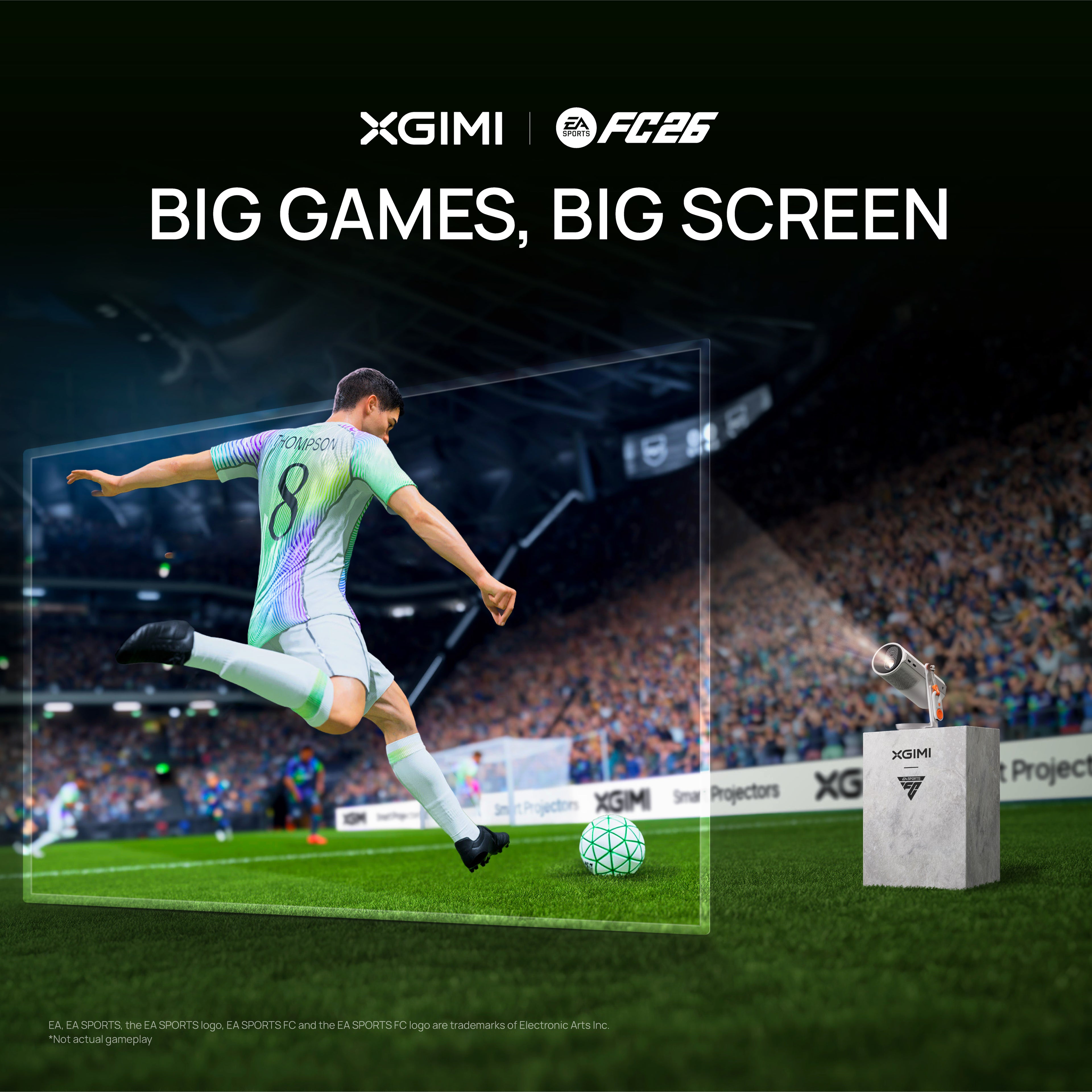 Xgimi MoGo 4 EA FC26 Sports Bundle